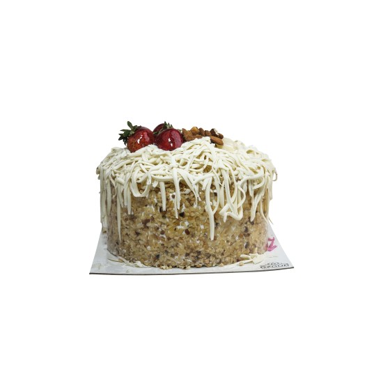 Ananaslı Bademli Muzlu Yaş Pasta