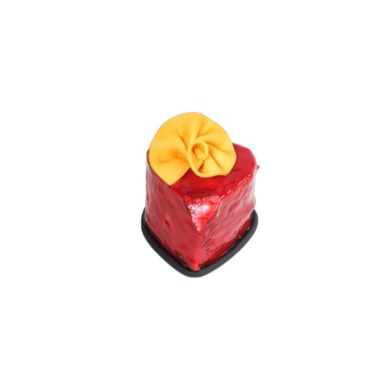 Frambuazlı Kalpli Adet Pasta